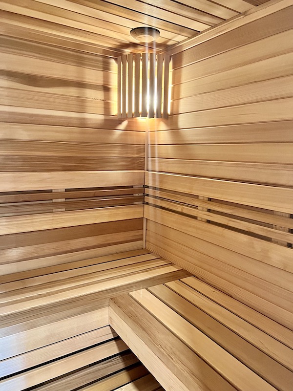 custom, traditional sauna in my house 